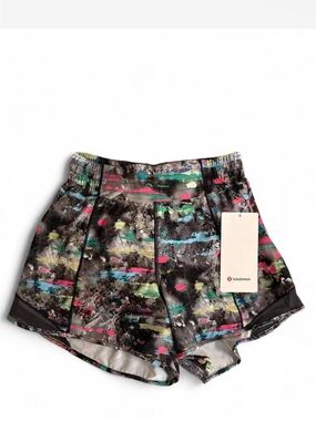 Lululemon Hotty Hot Shorts in the "Paint Drift Multi"
pattern
